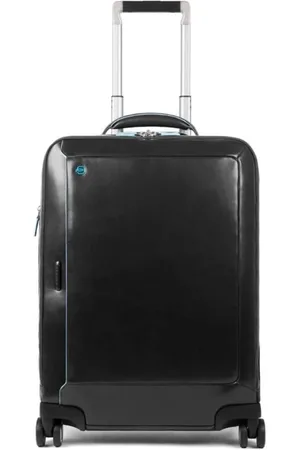 Piquadro Leather Trolley Bag for PC and iPad