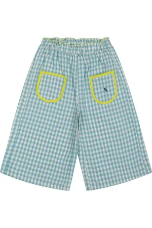 Bobo Choses Shorts, female, , 10 Y, Gingham Wide Leg Trousers