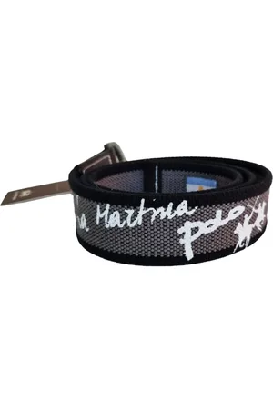 La Martina Multicolored Fabric Unisex Belt Grey