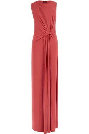 Guess Maxi Dresses, female, , XL, Elegant Long Dress with Diagonal Cut-Out
