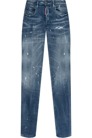 Dsquared2 Dark Clean Wash Medium Waist Flare Jeans