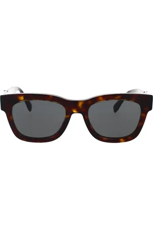 Fendi Square Glamour Sunglasses with Grey Lens