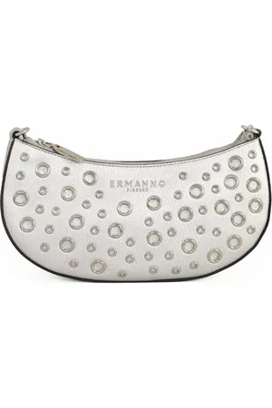 ERMANNO SCERVINO Shoulder Bags, female, , ONE SIZE, Round Crossbody Bag with Zipper Closure