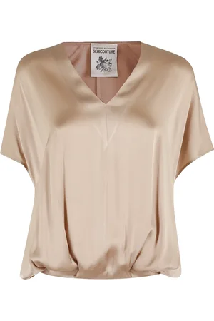 SEMICOUTURE Blouses, female, , M, Elegant Silk Blouse