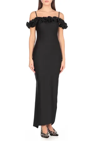 COPERNI Ruffle Dress with Side Vents