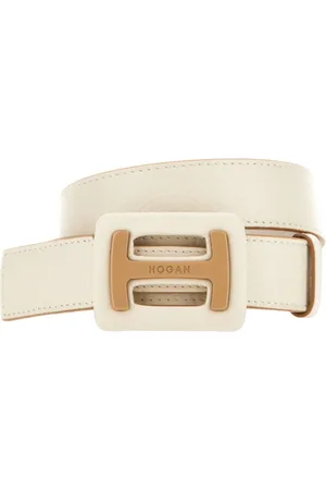Hogan Belts, female, , 85 CM, White Belts Accessory