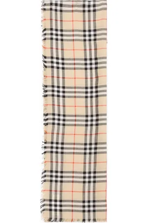 Burberry Winter Scarves, female, , ONE SIZE, Sand Scarf
