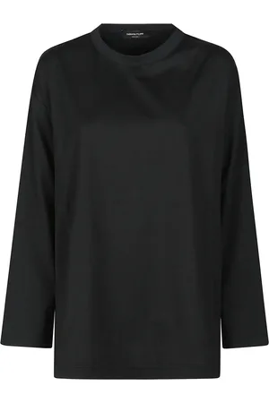 Fabiana Filippi Long Sleeve Tops, female, , S, Elegant Silk Blouse for Women