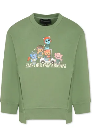 Emporio Armani Manga Bear Crew Sweatshirt