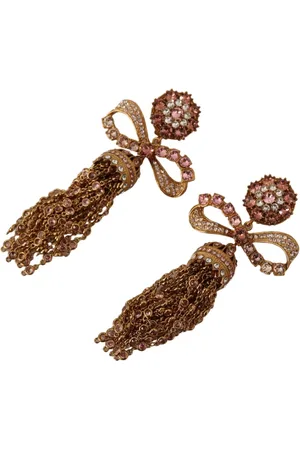 Dolce & Gabbana Vintage Glamour Dangling Earrings