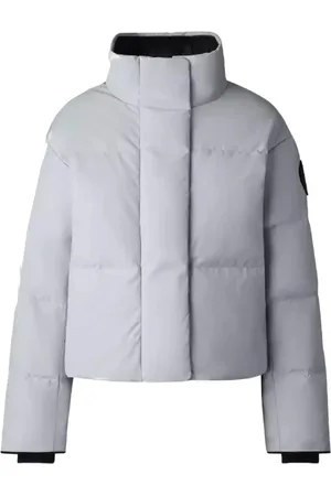 Canada Goose Silver Puffer Jacket Grandview Style