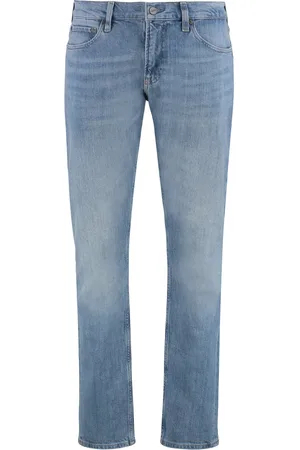 Calvin Klein Slim Fit Jeans with Metal Details