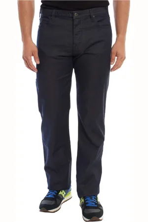 Emporio Armani Straight Jeans, male, , W38, Slim Fit Dark Denim Jeans