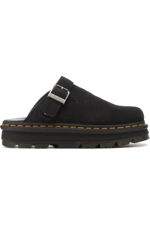 Dr. Martens Suede Platform Mules