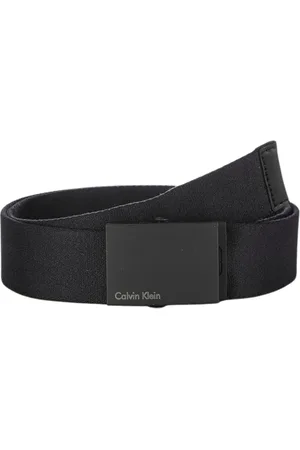 Calvin Klein Belts, male, , 95 CM, Technical Fabric Metal Logo Buckle Gift Box Men