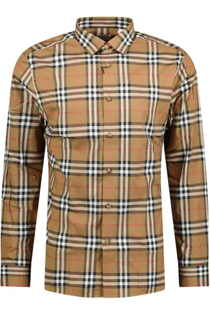 Burberry Casual Shirts, male, , M, Check Monogram Shirt