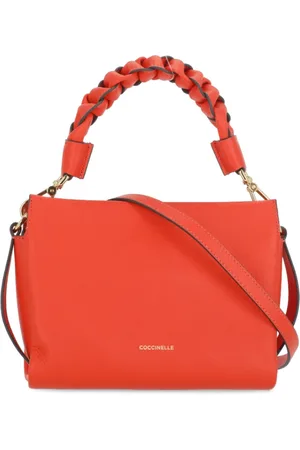 Coccinelle Pebbled Leather Shoulder Bag