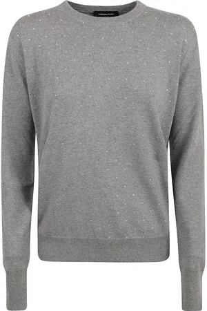 Fabiana Filippi Strass Crew Neck Jumper