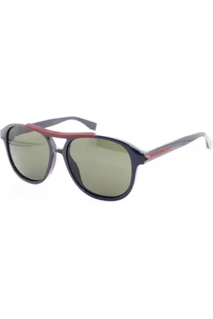 Fendi Sunglasses, female, , 56 MM, Vintage Sunglasses Dark Green Lenses