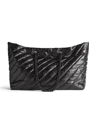 Balenciaga Tote Bags, female, , ONE SIZE, Crush Large Quilted Carry All Tote Bag
