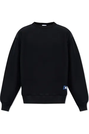 Burberry Logo Patch Crewneck Sweatshirt
