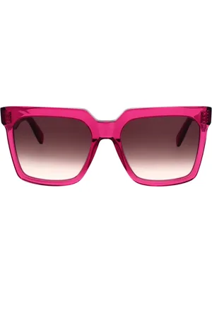 Céline Geometric Sunglasses in Transparent