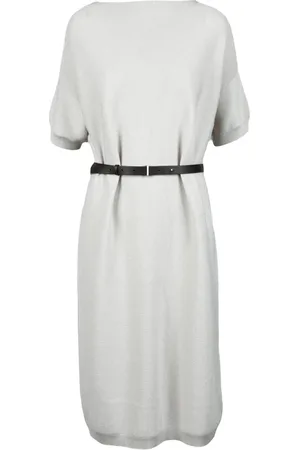 Fabiana Filippi Midi Dresses, female, , S, Lamé Knit Dress for Women