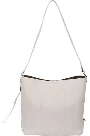 Hogan Leather Shopping Bag with H Charm
