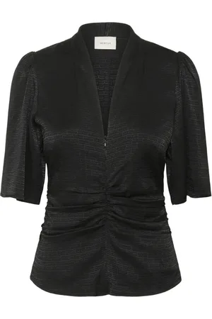 Gestuz Blouses, female, , 2XS, Blouse with Ruched Front