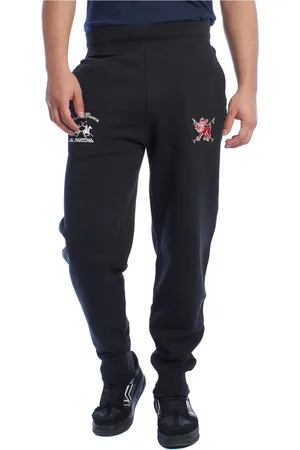 La Martina Sweatpants, male, , S, Sporty Joggers with Unique Embroidery