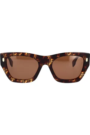Fendi Sunglasses, unisex, , 53 MM, Square Sunglasses with Lenses