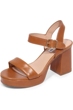 Steve Madden High Heel Sandals, female, , 4 UK, Freefall cognac sandals