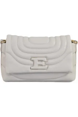 ERMANNO SCERVINO Handbags, female, , ONE SIZE, Flap Rives Shoulder Bag with Clip