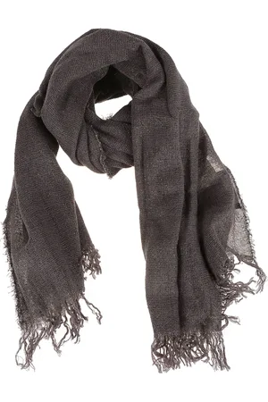 Fabiana Filippi Winter Scarves, female, , ONE SIZE, Gauzed Platinum Scarf with Lurex