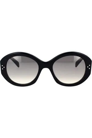 Céline Sunglasses, female, , 53 MM, Round Sunglasses Acetate Brown Gradient