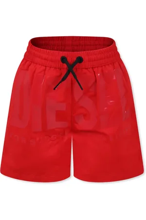 Diesel Swimming Trunks, male, , 6 Y, Swim Shorts with Logo Detail