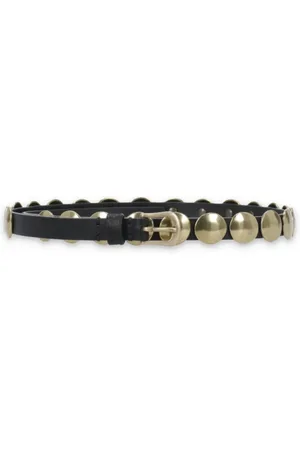 Golden Goose Belts, female, , 85 CM, Studded Leather Belt