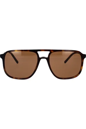 Dolce & Gabbana Sunglasses, unisex, , 58 MM, Stylish Pilot Sunglasses in Havana