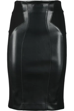 Guess Pencil Skirts, female, , L, Patchwork Knee-Length Skirt