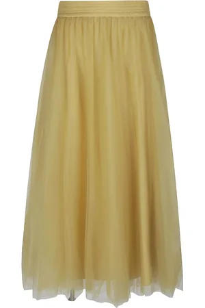 Fabiana Filippi Midi Skirts, female, , XS, Elegant Pleated Skirt for Women