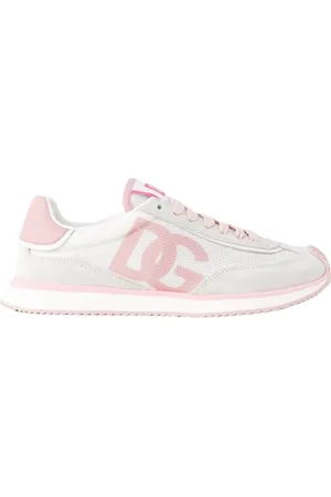 Dolce & Gabbana Sneakers, female, , 7 UK, Pink and Logo Trainers