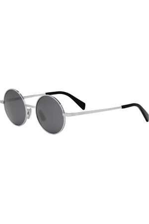 Céline Sunglasses, unisex, , 47 MM, Metal Sunglasses with Silver Frame