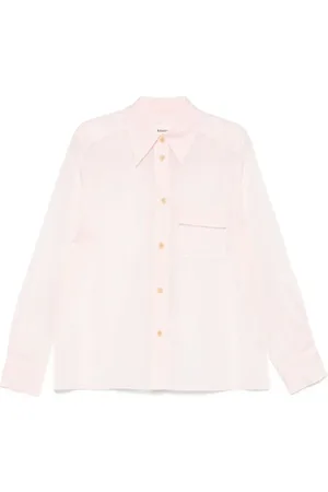 Khaite Button-Up Shirt with Flap Pocket
