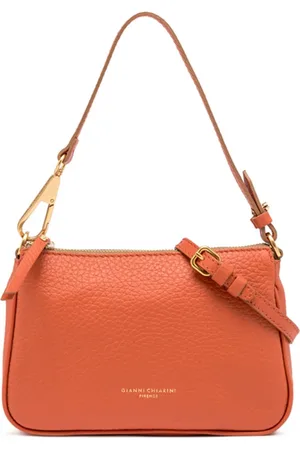 Gianni chiarini Handbags, female, , ONE SIZE, Coral Brooke Leather Handbag