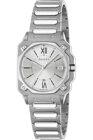 Gucci Watches, female, , ONE SIZE, Ya166504 - G-Flat 30mm stainless steel case