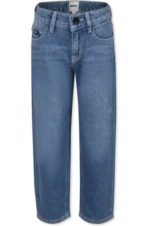 HUGO BOSS Jeans, unisex, , 4 Y, Denim Five-Pocket Jeans