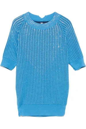 ERMANNO SCERVINO Crystal Embellished Stylish Top