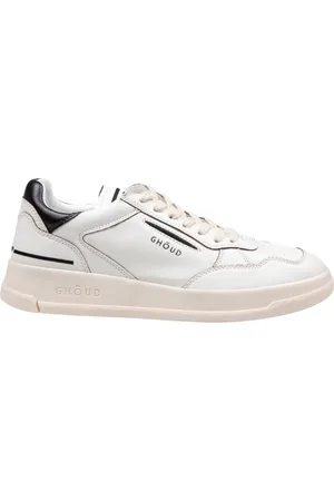 Ghoud Leather Trainers Black Lace-up