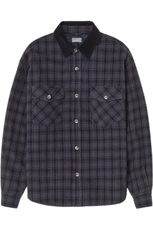 Guess Casual Shirts, male, , XL, Plaid Flannel Shirt