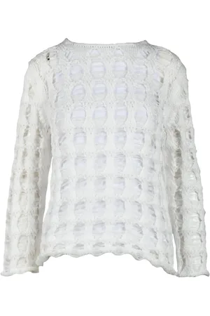 Comme des Garçons Round-neck Knitwear, female, , S, Nylon Polyester Knit Top